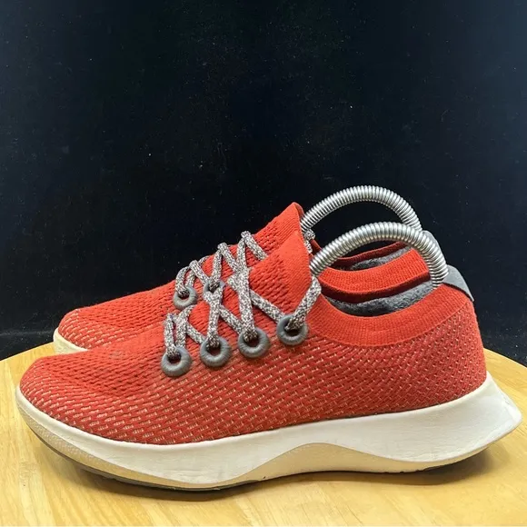 Allbirds TD2 Tree Dasher 2 Wmns Wool Running Shoes Burnt Orange Size 7.5