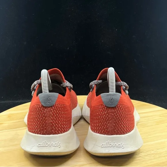 Allbirds TD2 Tree Dasher 2 Wmns Wool Running Shoes Burnt Orange Size 7.5