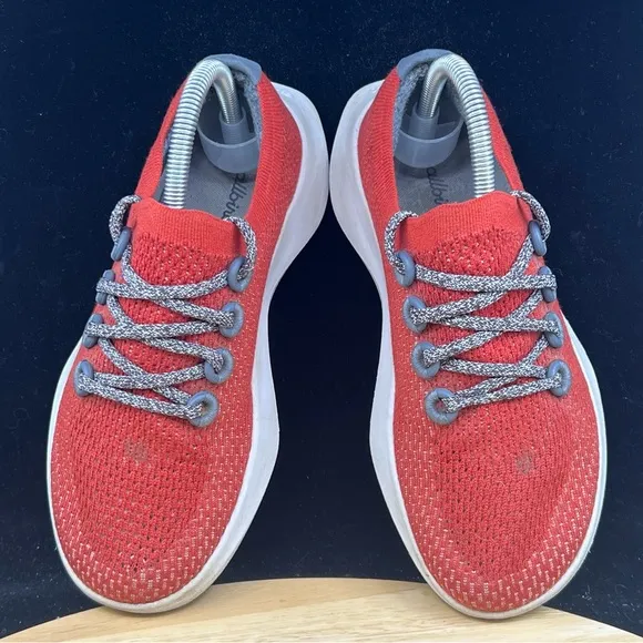 Allbirds TD2 Tree Dasher 2 Wmns Wool Running Shoes Burnt Orange Size 7.5