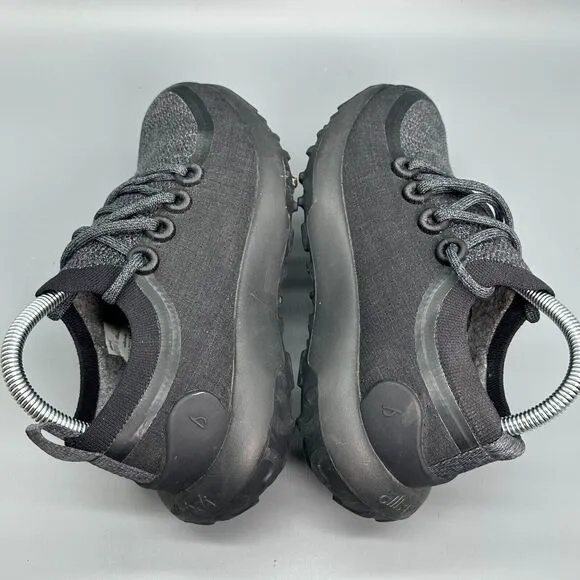 Allbirds Trail Runners SWT Women's 8 Black Athletics Running Sneakers Lace-Up