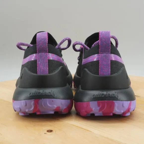 Allbirds Trail Runners SWT Women's Size 8.5 Shoes Black Purple Running Sneakers