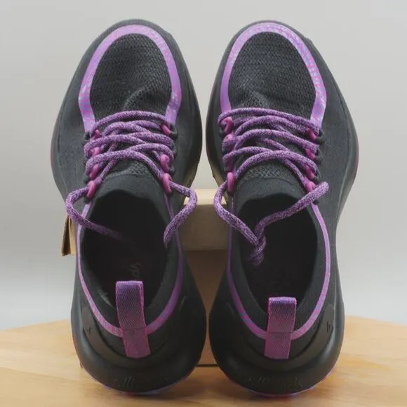 Allbirds Trail Runners SWT Women's Size 8.5 Shoes Black Purple Running Sneakers