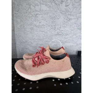 ALLBIRDS Tree Dasher 1 Flame Running Shoes Womens 10.5 Pink Knit Lightweight