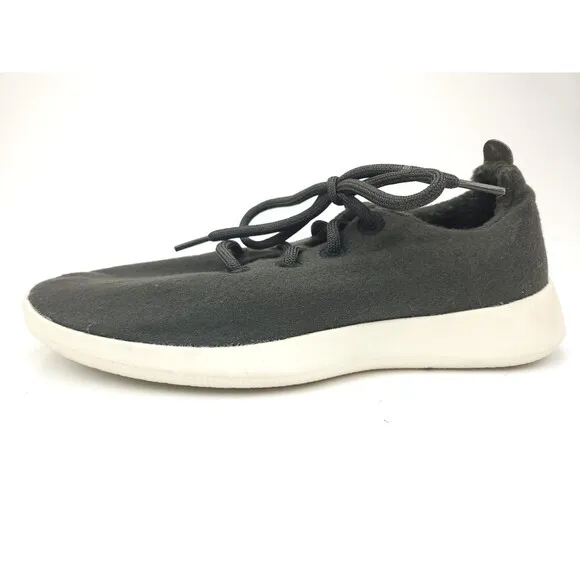 Allbirds WR Women's 10 Wool Runners Gray Green Running Comfort Shoes Merino Wool