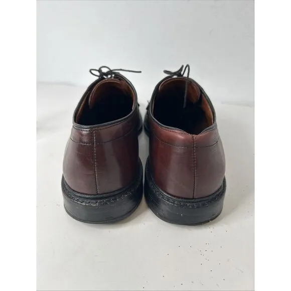 Allen Edmonds‎ Dawson Men's Leather Shoes Derby  Bourbon Brown Casual Size 11 D