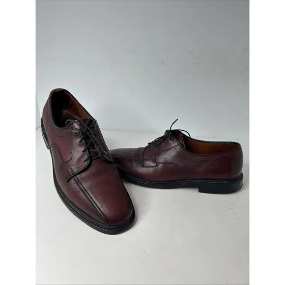 Allen Edmonds‎ Dawson Men's Leather Shoes Derby  Bourbon Brown Casual Size 11 D
