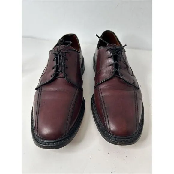 Allen Edmonds‎ Dawson Men's Leather Shoes Derby  Bourbon Brown Casual Size 11 D