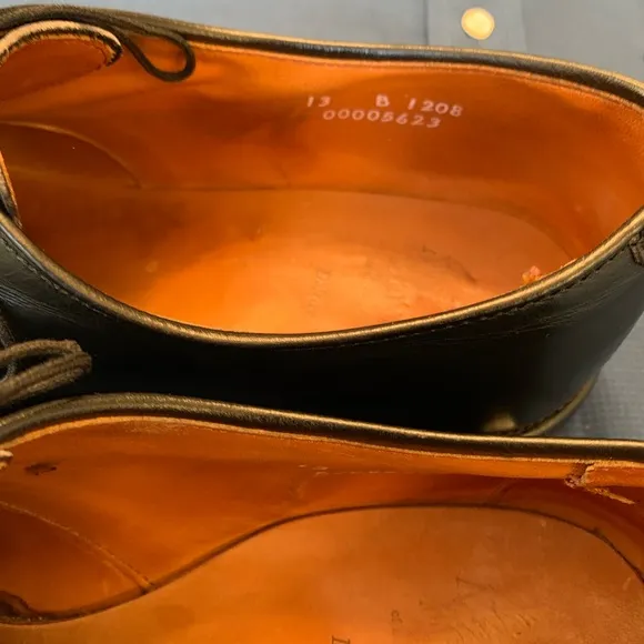 Allen Edmonds Del Ray, Black 13 B Derby