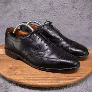 Allen Edmonds Fairhaven Black Wingtip Brogue Oxford Mens Sz 10 D