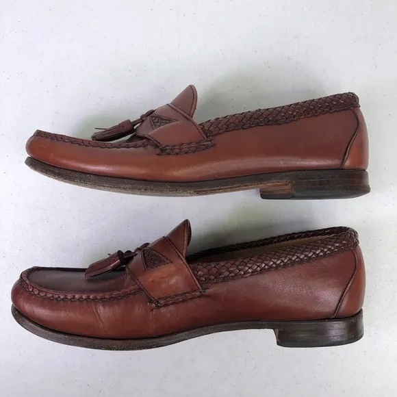 Allen Edmonds Maxfield Leather Tassel Loafer Shoes
