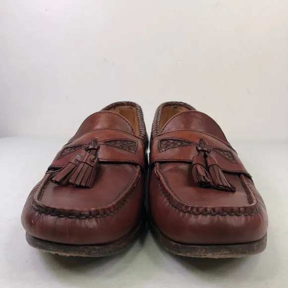 Allen Edmonds Maxfield Leather Tassel Loafer Shoes