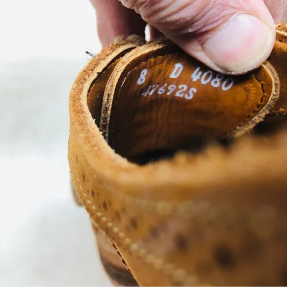 Allen Edmonds McTavish Tan Leather Brogue Shoes