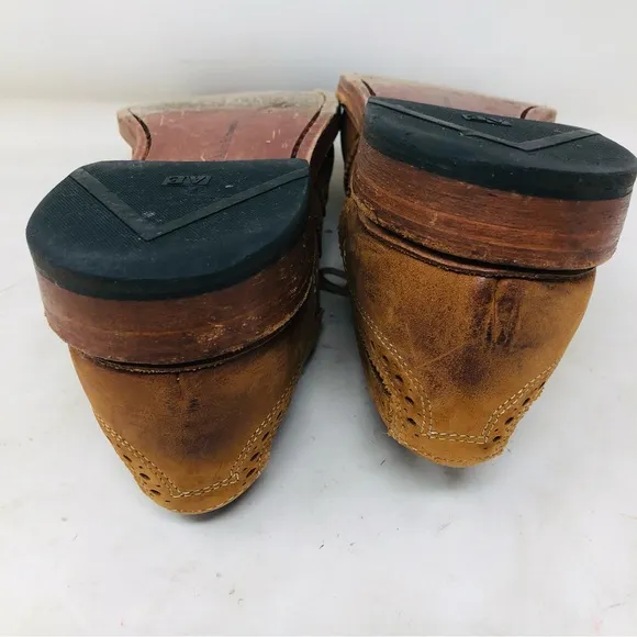 Allen Edmonds McTavish Tan Leather Brogue Shoes