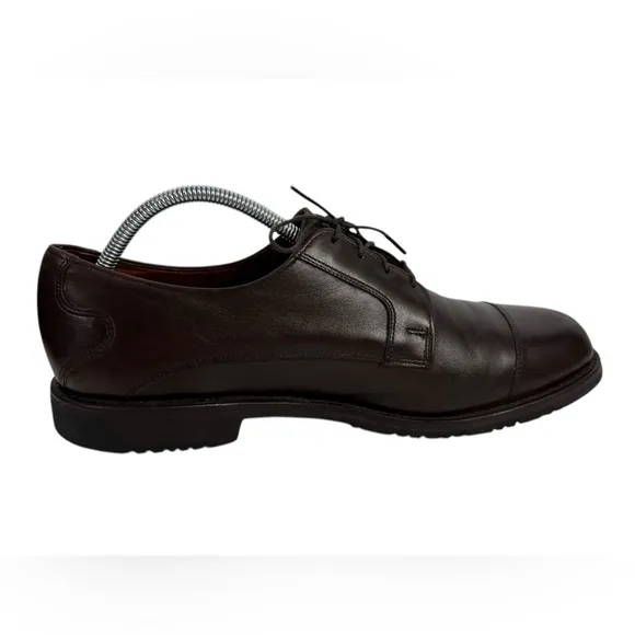 Allen Edmonds Memphis Mens Brown Leather Lace Up Oxford Cap Toe Shoes US 11.5 D