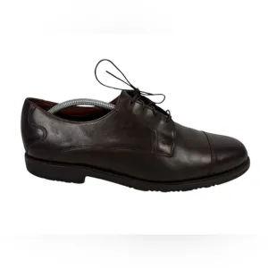 Allen Edmonds Memphis Mens Brown Leather Lace Up Oxford Cap Toe Shoes US 11.5 D
