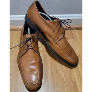 Allen Edmonds Park Avenue Walnut Cap-Toe Lace Up Balmoral Dress Shoes 13
