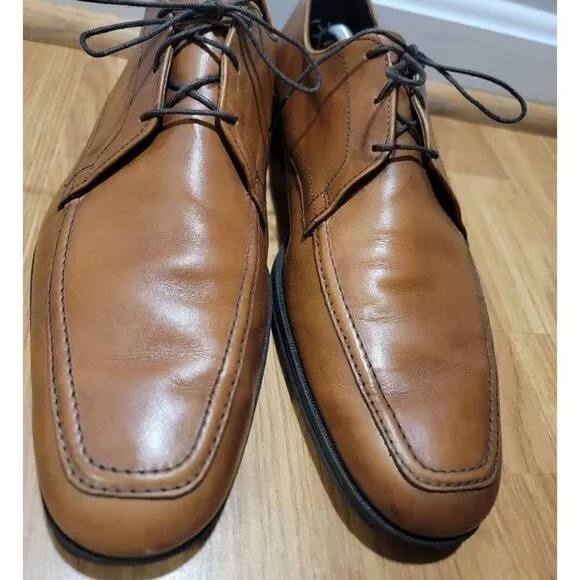 Allen Edmonds Park Avenue Walnut Cap-Toe Lace Up Balmoral Dress Shoes 13