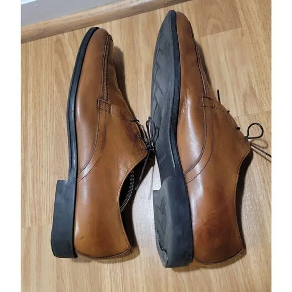 Allen Edmonds Park Avenue Walnut Cap-Toe Lace Up Balmoral Dress Shoes 13