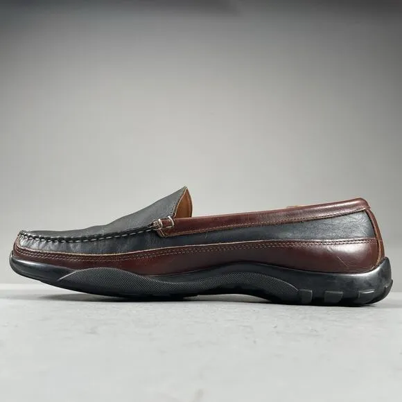 Allen Edmonds Port Washington Boulder Men’s 13 D Venetian Moc Toe Driving Loafer