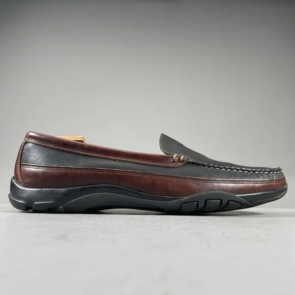 Allen Edmonds Port Washington Boulder Men’s 13 D Venetian Moc Toe Driving Loafer