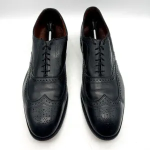 Allen Edmonds Shoes Men's 16 D McAllister 6205 Black Leather Wingtip Oxford Lace