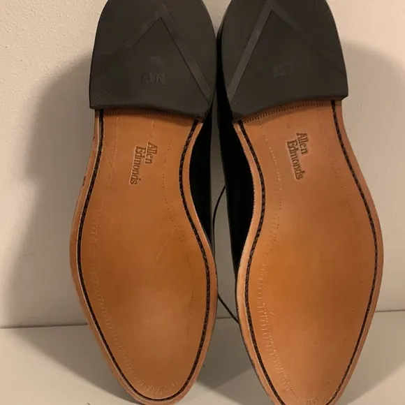 Allen Edmonds Vernon black leather. Size 9D new in original box