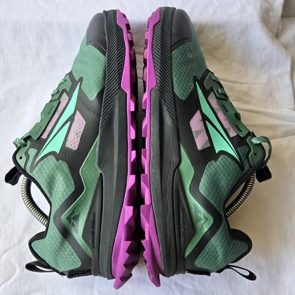 ALTRA Lone Peak 7 Men's Trail Running Shoes Green/Teal Size 10.5 AL0A7R6H008