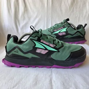 ALTRA Lone Peak 7 Men's Trail Running Shoes Green/Teal Size 10.5 AL0A7R6H008