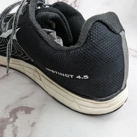 Altra Mens Instinct 4.5 Size 12.5 Black Trail Running Shoes Sneakers Zero Drop