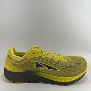 Altra Rivera 2 Running Shoes Mens Size 10.5 Yellow Low Top Athletic Comfort
