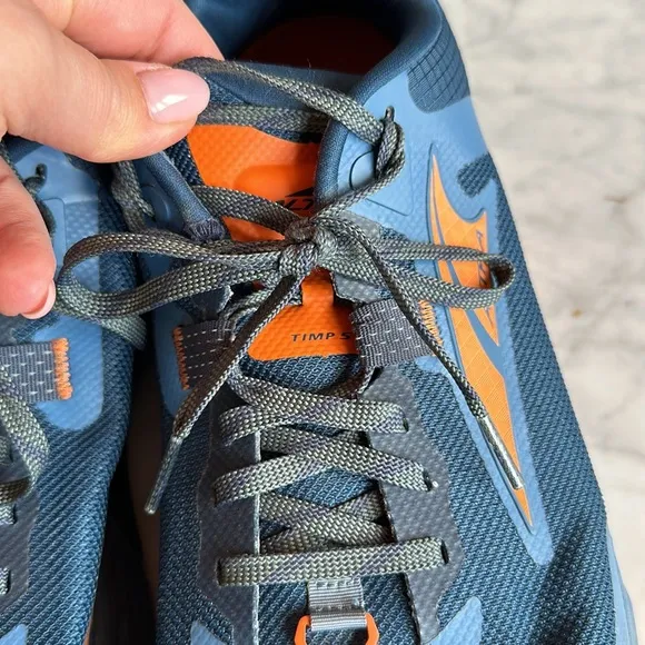 Altra timp 5 Blue and Orange Trail Running Shoes size 11