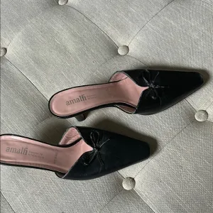 Amalfi Black Women's Mules Size 7B