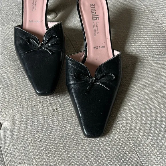 Amalfi Black Women's Mules Size 7B