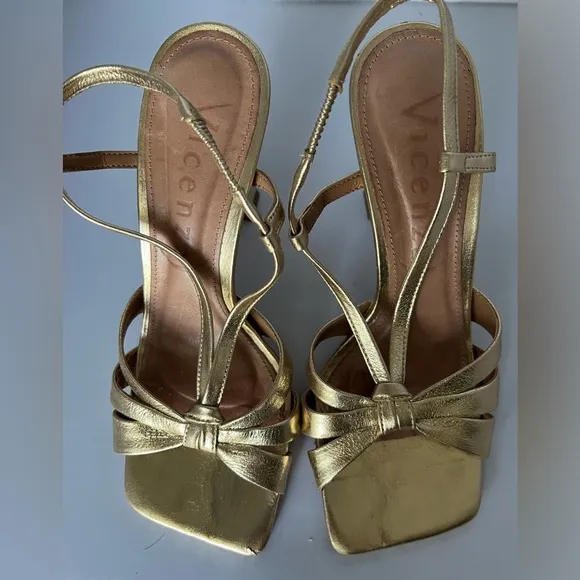ANTHROPOLOGIE Vicenza Square-Toe Heels Size 6