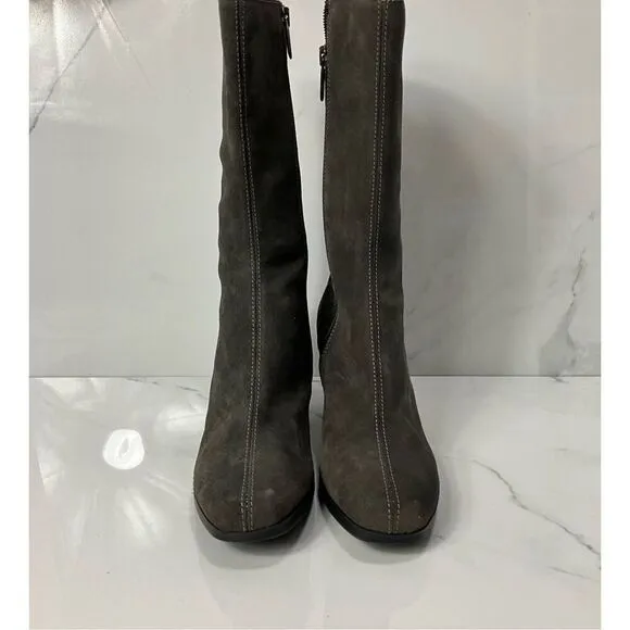 AQUATALIA Mid Calf Heel Boots