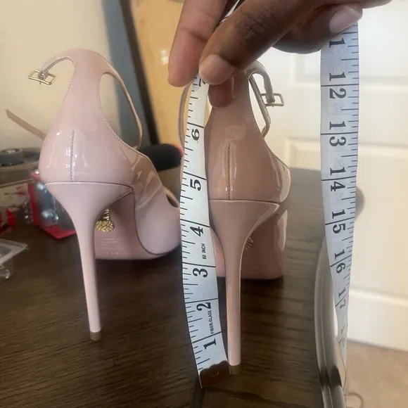 Aquazzura Women's Pink Patent Leather Heels