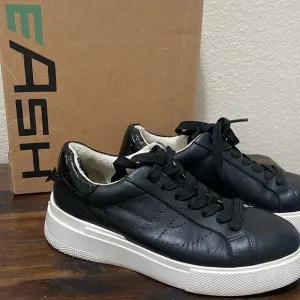Ash Fury Bis black casual fashion sneakers  size 36 size  6