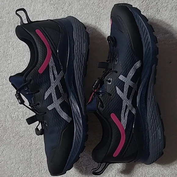 ASICS GEL-KAYANO 28 AWL FRENCH BLUE/PINK RAVE Running Shoes Size 6.5 Womans