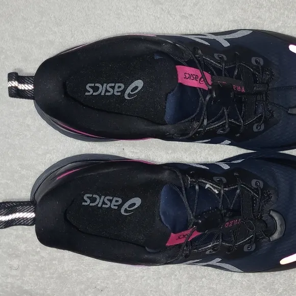 ASICS GEL-KAYANO 28 AWL FRENCH BLUE/PINK RAVE Running Shoes Size 6.5 Womans