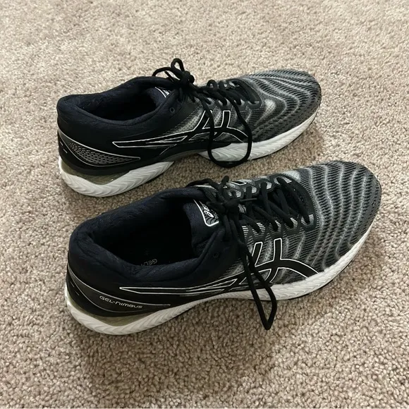 Asics Gel-Nimbus 22 FlyteFoam Black Men’s Size 14