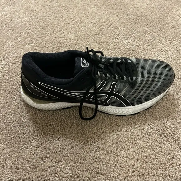 Asics Gel-Nimbus 22 FlyteFoam Black Men’s Size 14