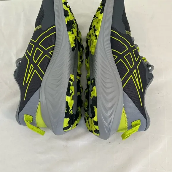 ASICS Mens Gel-Excite Trail 2 Running Shoes 1011B594 SAMPLE NEW Sz 9 Gray Yellow