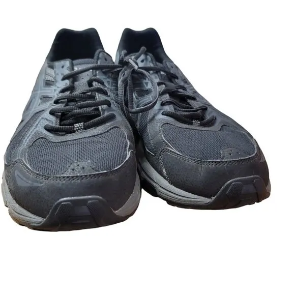 Asics Mens Gel Venture 6 T7G1N Gray Blue Run Trail Shoes Lace Up Low Top Size 15