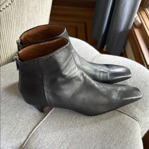 ATP ATELIER POLVERELLI BLACK Napa Ankle Boots