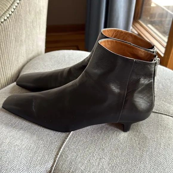 ATP ATELIER POLVERELLI BLACK Napa Ankle Boots