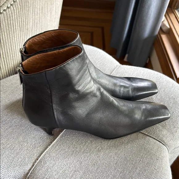 ATP ATELIER POLVERELLI BLACK Napa Ankle Boots
