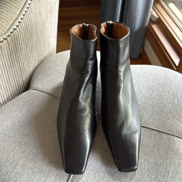 ATP ATELIER POLVERELLI BLACK Napa Ankle Boots