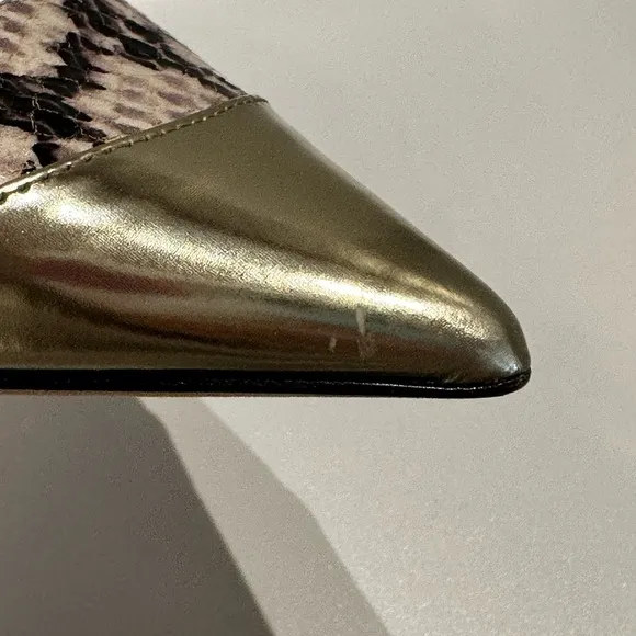 Authentic Jimmy Choo Python Print Heel