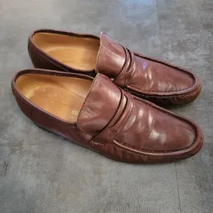 Bally Dorset Loafer, Chestnut Brown, Men's Size 9