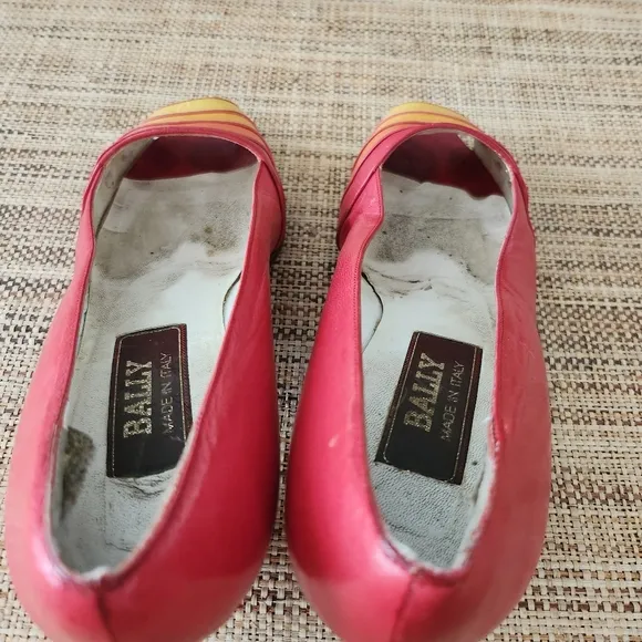 Bally leather shoes size 36.5